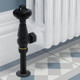 FAR-AG-TB-LS05 - Faringdon Traditional Thermostatic Radiator Valve - Textured Black (Angled TRV) FAR-AG-TB-LS05 - Faringdon Traditional Thermostatic Radiator Valve - Textured Black (Angled TRV)